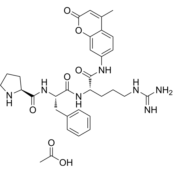 Pro-Phe-Arg-AMC acetate 2237216-30-5